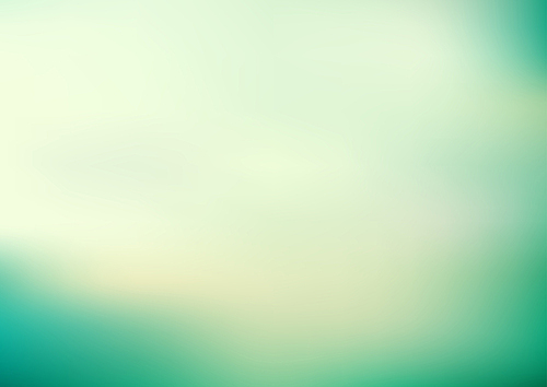 Abstract green turquoise color smooth blurred background. Vector illustration