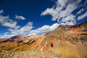 Mountain Landscape in Colorado Rocky Mountains, Colorado, United States.