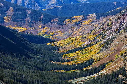 Mountain Landscape in Colorado Rocky Mountains, Colorado, United States.