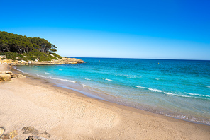 Cala de roca Plana beach in Tarragona beside Waikiki beach also Cala Fonda