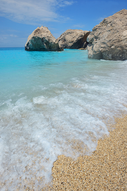 Waters of Ionian sea, near Agios Nikitas, Lefkada
