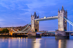 London Tower Bridge Sunset dusk, London UK.