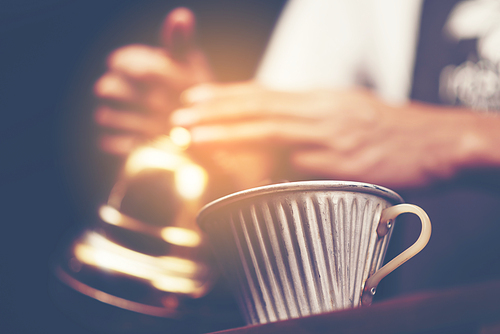 Drip Brew Coffee Caffeine Filter Flavor Mug Cup Concept