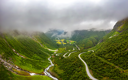 Beautiful Nature Norway natural landscape.