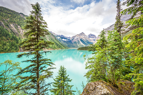 Kinney Lake at Mount Robson, Canada