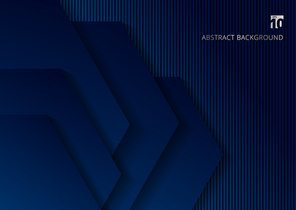 Abstract technology blue geometric hexagons with overlapping background and texture. Vector illustration