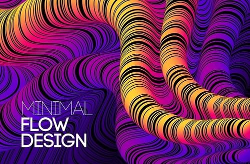 modern color abstract design background, colorful flow motion style.  optical illusion poster. psyhedelic art