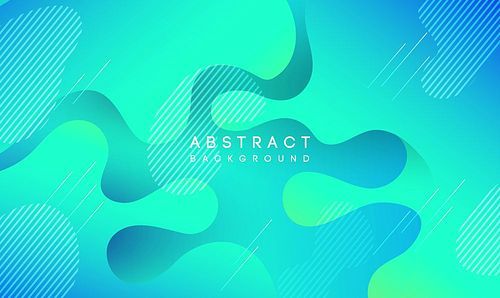 Moving colorful abstract background. Dynamic Effect. Vector Illustration. Design Template for poster and cover.