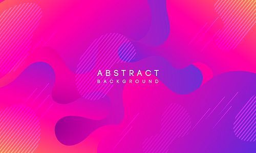 Moving colorful abstract background. Dynamic Effect. Vector Illustration. Design Template for poster and cover.