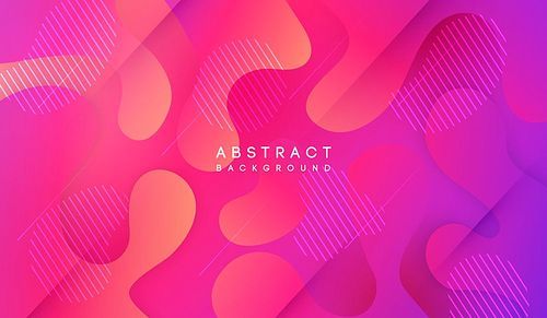 Moving colorful abstract background. Dynamic Effect. Vector Illustration. Minimal Design Template for poster. cover and landing page