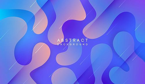 Moving colorful abstract background. Dynamic Effect. Vector Illustration. Minimal Design Template for poster. cover and landing page