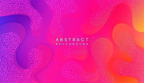 Moving colorful abstract background. Dynamic Effect. Vector Illustration. Minimal Design Template for poster. cover and landing page