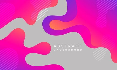 Moving colorful abstract background. Dynamic Effect. Vector Illustration. Design Template for poster and cover.