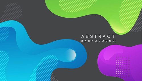 Moving colorful abstract background. Dynamic Effect. Vector Illustration. Design Template for poster and cover.