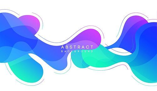 Moving colorful abstract background. Dynamic Effect. Vector Illustration. Design Template for poster and cover.