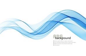 Abstract vector background, color flow waved lines for brochure, website, flyer design. Transparent smooth wave