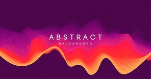Moving colorful abstract background. Dynamic Effect. Vector Illustration. Design Template for poster and cover.