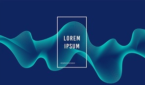 Moving colorful abstract background. Dynamic Effect. Vector Illustration. Design Template for poster and cover.