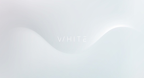 Abstract white monochrome vector background with shadow line, for design brochure, website, flyer. Smooth white wallpaper for certificate, presentation, landing page