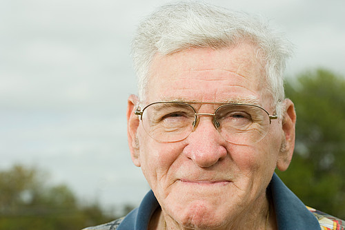 Portrait of a senior man