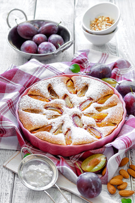 Plum cake