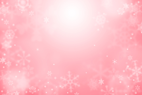 Light red winter wallpaper with snow