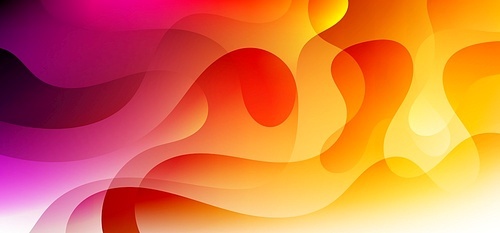 Abstract background trendy fluid vibrant color gradient shape dynamic with lighting effect. Vector illustration