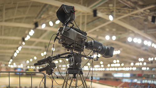 tv camera at sporting events