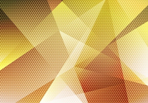Abstract modern background yellow low polygon with triangle pattern texture. Vector illustration