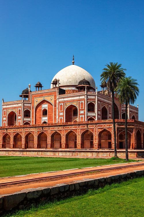 Humayun's Tomb famous tourist attraction destination. Delhi, India