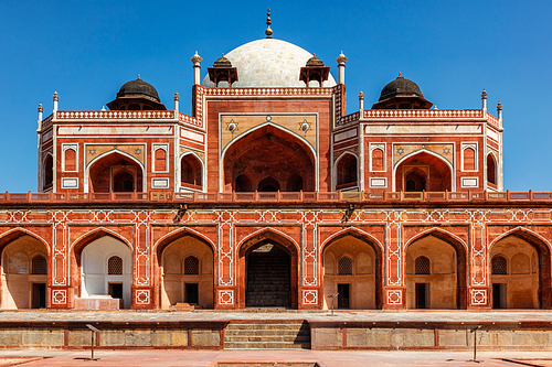 Humayun's Tomb famous tourist attraction destination. Delhi, India