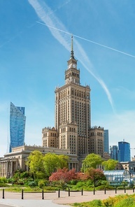 Palace of Culture and Science in Warsaw