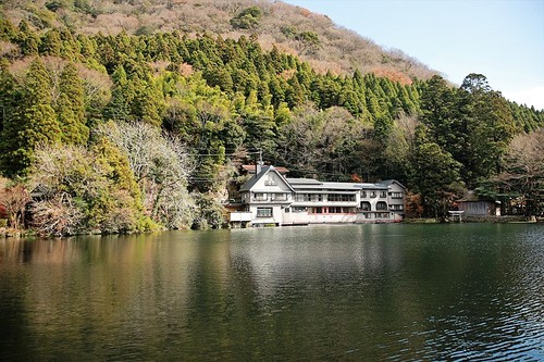 일본 유후인 긴린코 호수