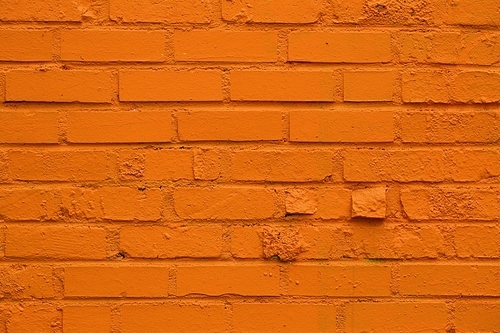 주황색 벽돌배경
