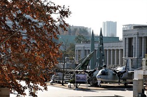 용산 전쟁기념관 옥외전시장 전경