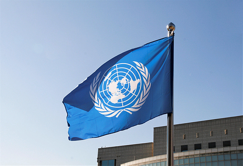국제연합 유엔 깃발