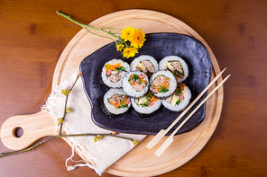 김밥 (참치김밥) - 한국음식