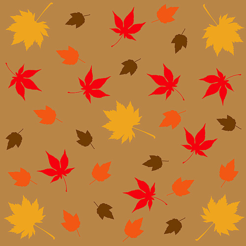 우리곁으로 부쩍 다가온 올 가을, 칼라풀하고 개성있는 색색의 각종 낙엽들의 다양한 패턴과 디자인소스
