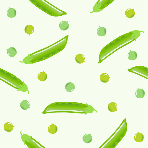 밥에 넣어 먹거나 가공식품, 음식재로로 널리쓰이는 완두콩의 연녹색 패턴