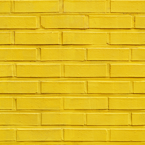 노란색 벽돌 벽 배경