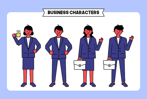 Business characters 04