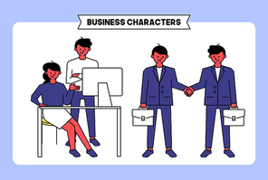 Business characters 07