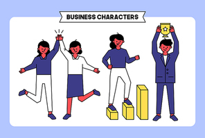 Business characters 08