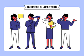 Business characters 09