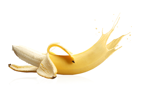 바나나 과즙 컨셉