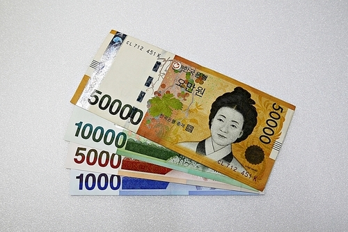 한국돈,한국지폐
