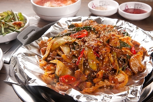 야채 곱창 볶음