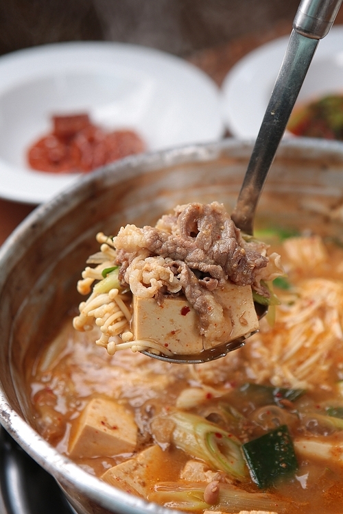 차돌된장찌개