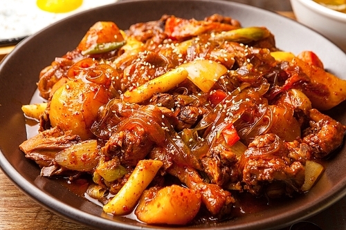 간장 찜닭