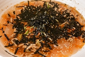 묵국수